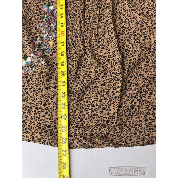 Boho Folk Earthy Maximalist Top S Indie Western Cottage Romance Eclectic Cowgirl - Picture 9 of 11